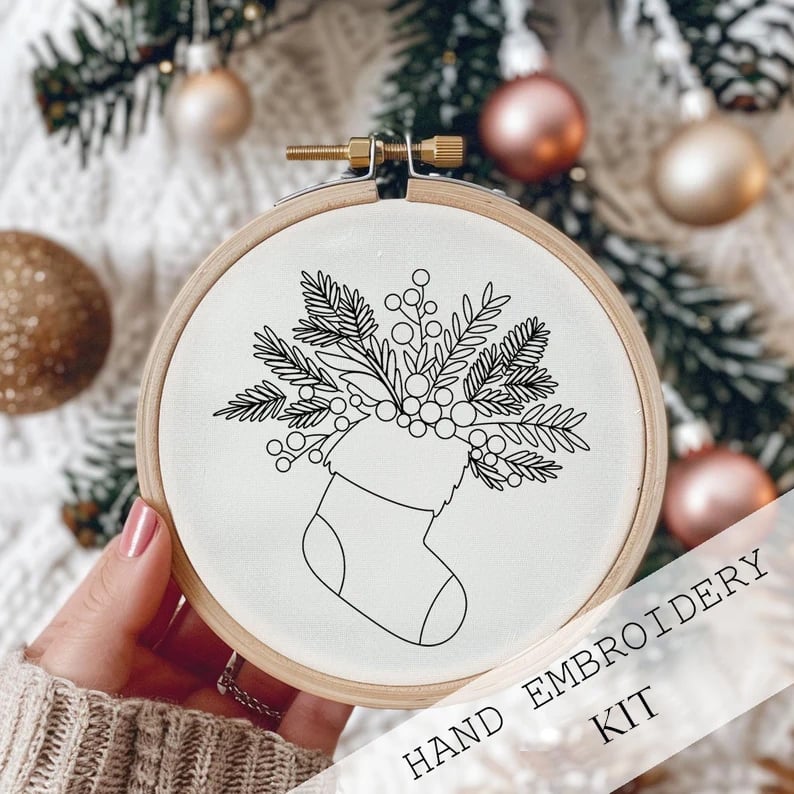 HollyHoop™ - Winter-Stickset für Einsteiger