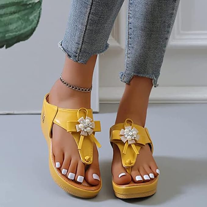 Ivana | Damen Stylische Sommer Jadesandalen