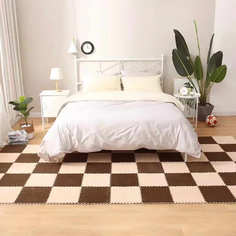 Ultra-weicher Plüsch-Teppich für Ihr Zuhause (30 × 30 cm)