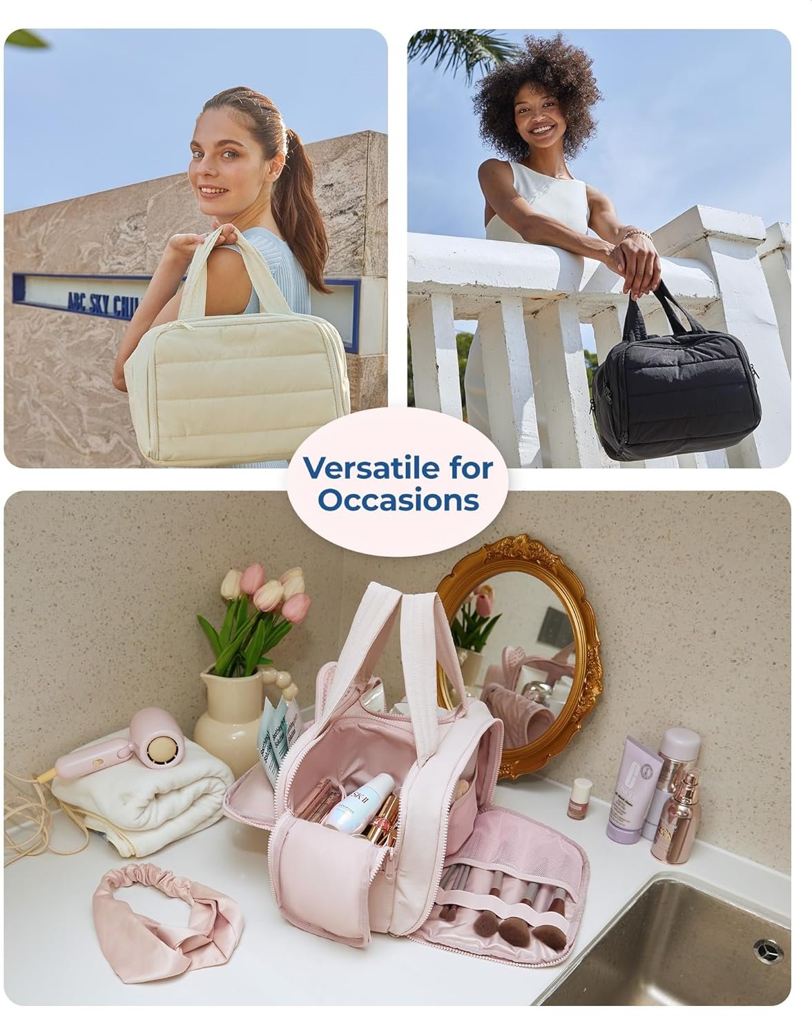 Puffora™ - Leichte Reise-Kosmetiktasche