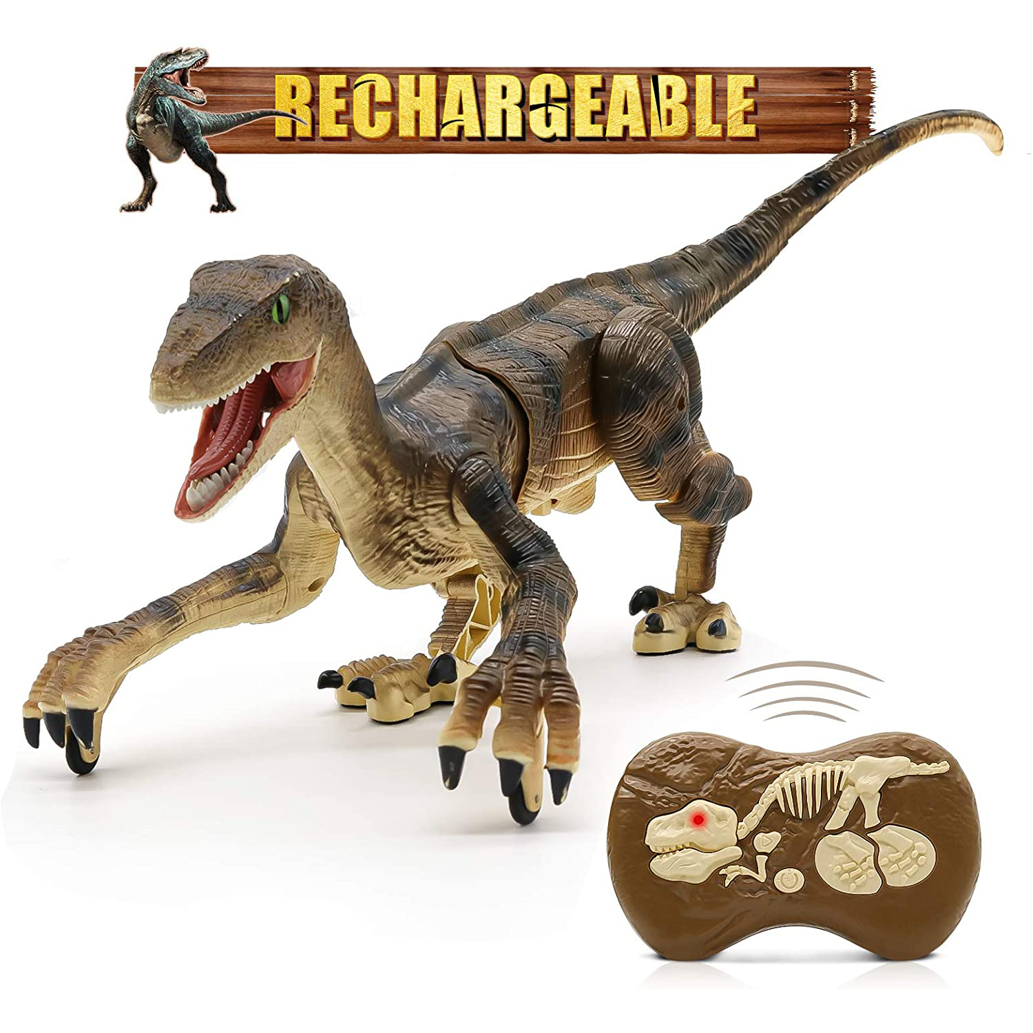 RaptorRun RC – Realistischer Dino