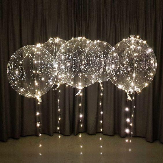 5+5 GRATIS | PartyBalloon™ - XXL LED-Ballons für magische Deko