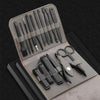 Faltbares Edelstahl-Nagelknipser-16-teiliges Set