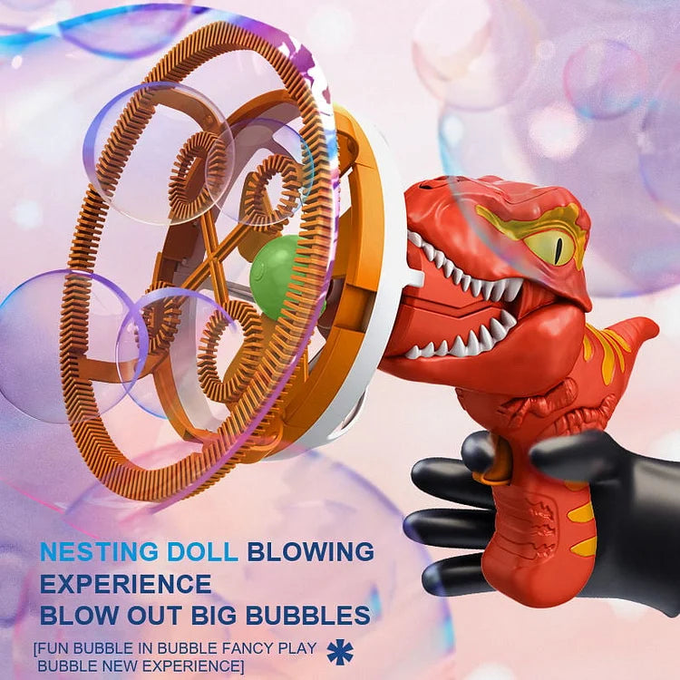 DinoBubble Gun – Farbige Blasenpower