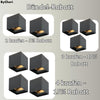 LuminaCube™ - Kabellose LED-Wandleuchte