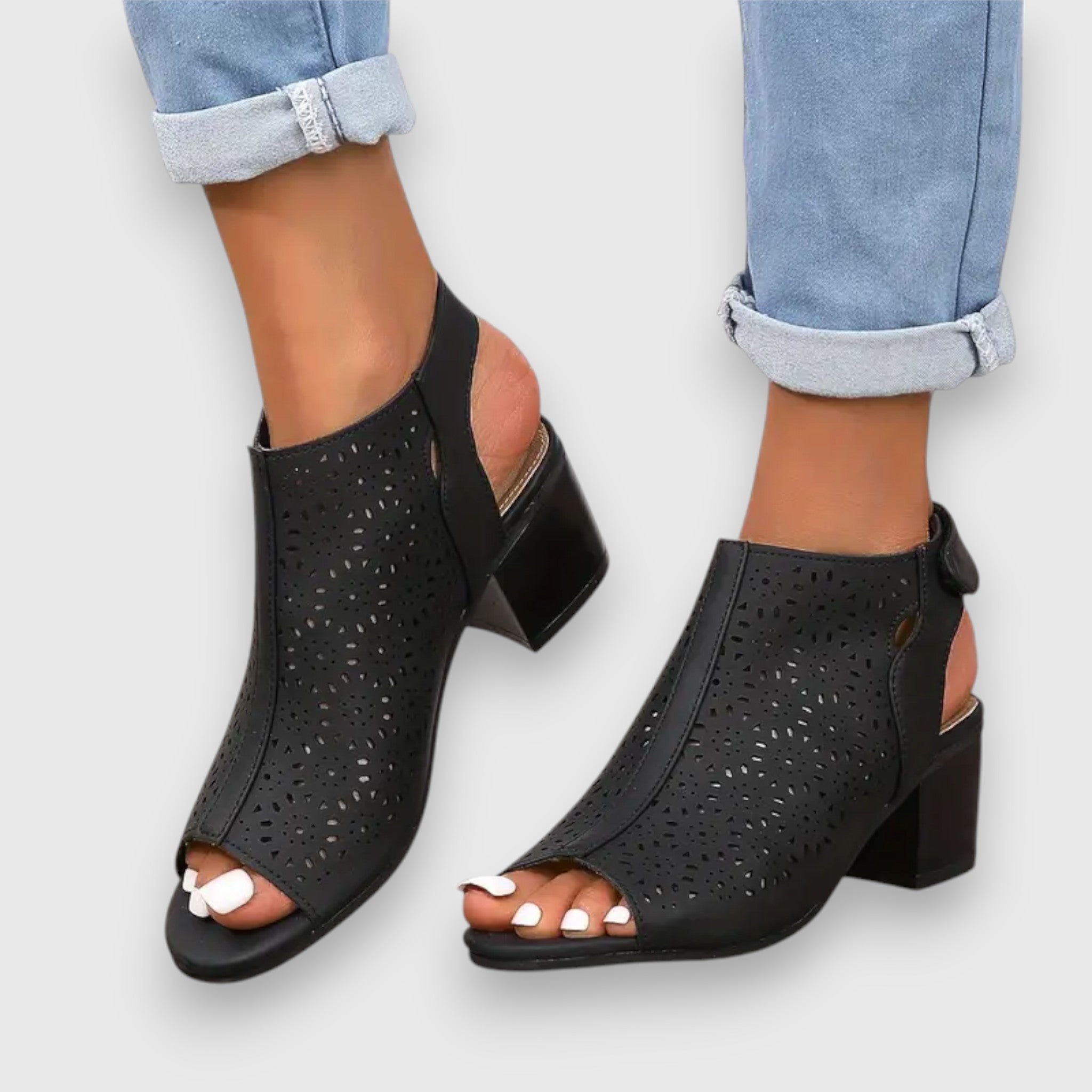Julia | Elegante Damen Sommerschuhe Leichte Offene Sandalen