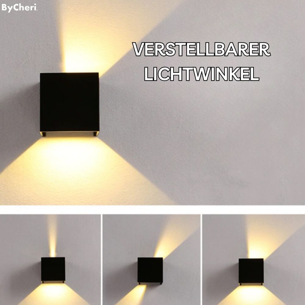LuminaCube™ - Kabellose LED-Wandleuchte