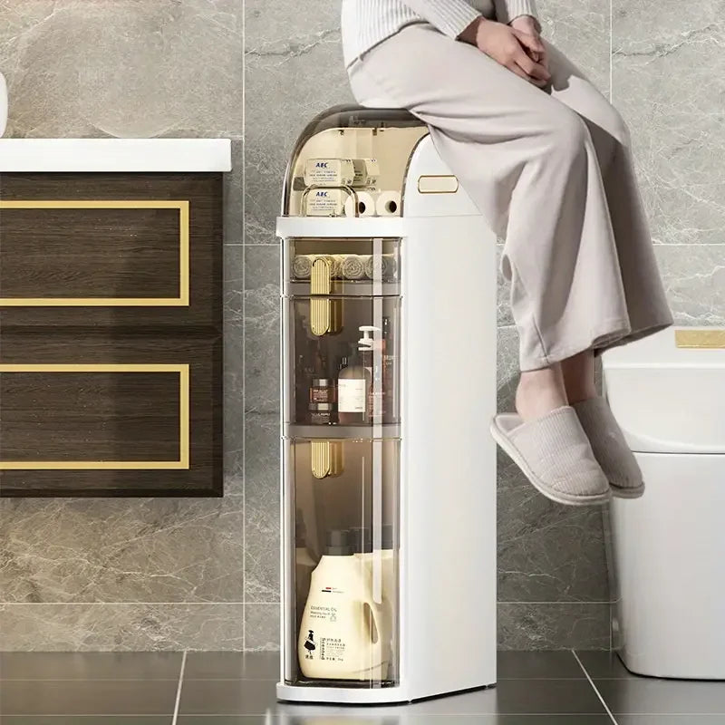 NookGlide™ - Schlanker Bad-Organizer auf Rollen