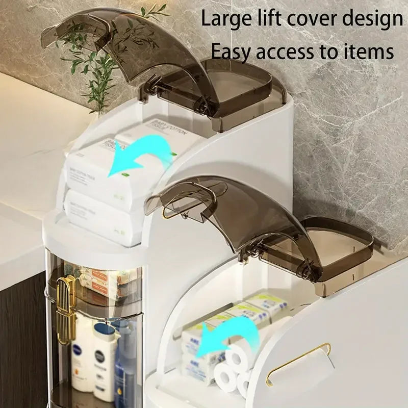 NookGlide™ - Schlanker Bad-Organizer auf Rollen