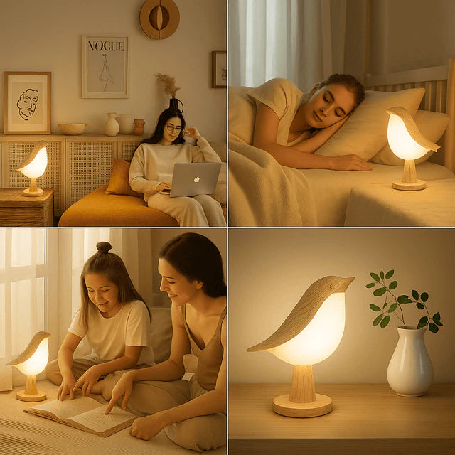 BirdZen™ – Elegante Natur-Lampe