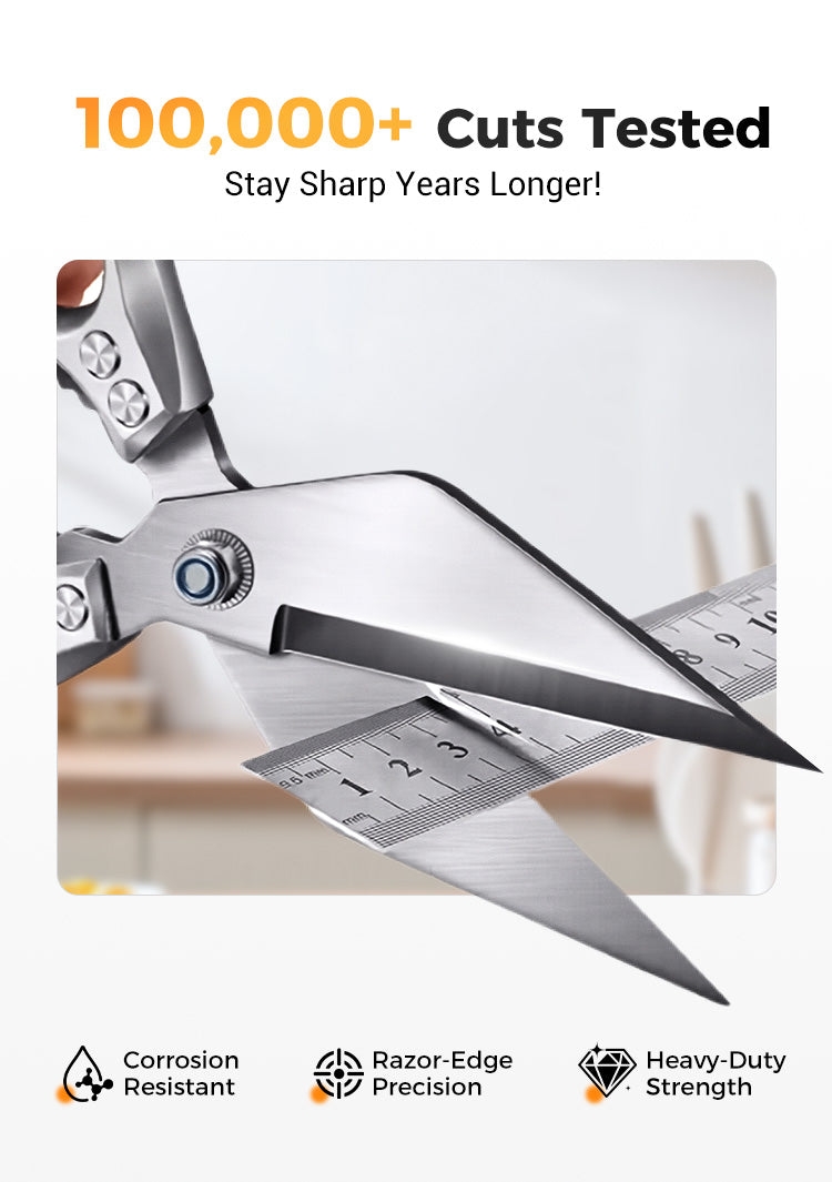 ChefSnip™ | Heavy-Duty Multifunktions-Küchenschere aus Edelstahl