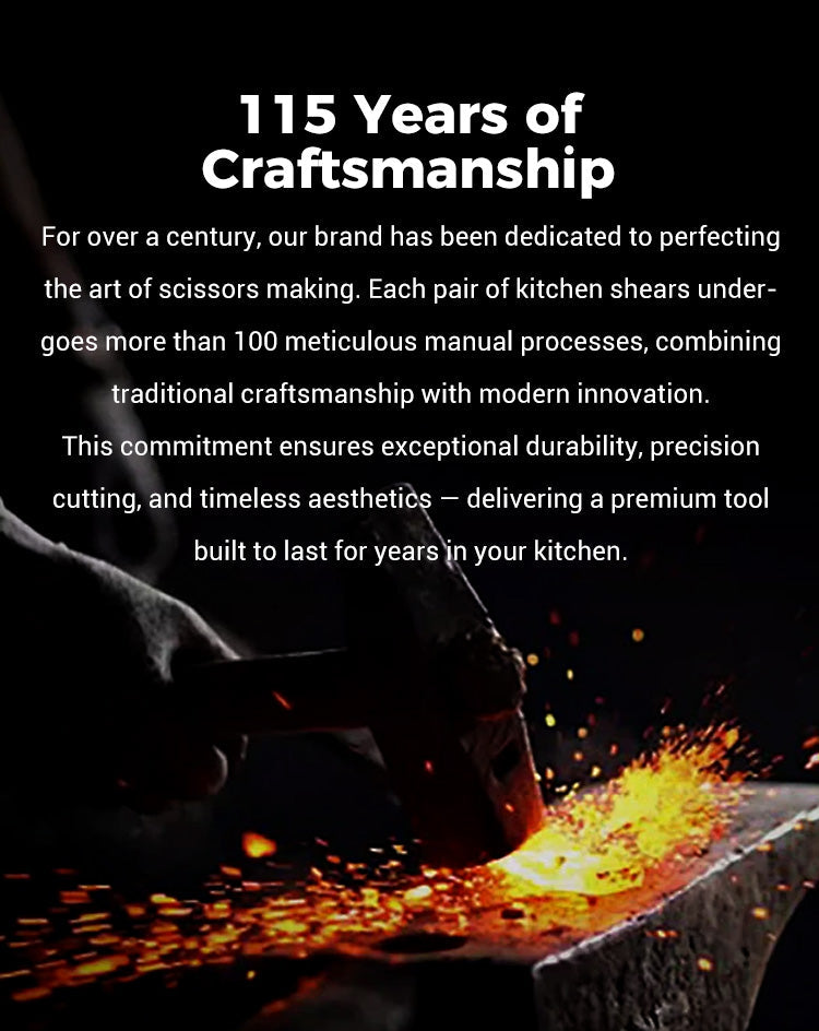 ChefSnip™ | Heavy-Duty Multifunktions-Küchenschere aus Edelstahl