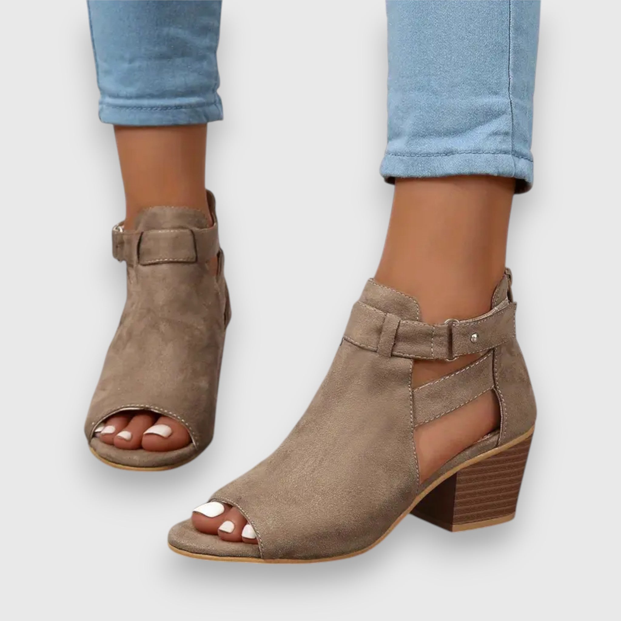 Julia | Damen Sandalen mit zdickem Absatz