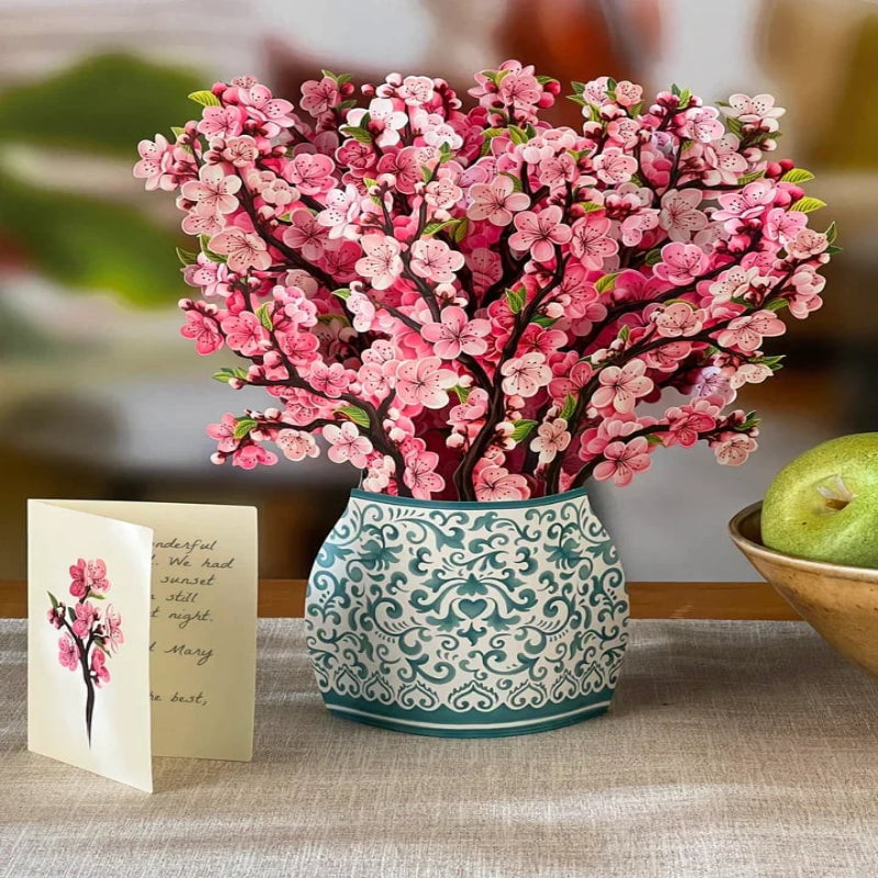 BloomCard™ – 3D-Pop-Up-Blumenkarte als langlebiges