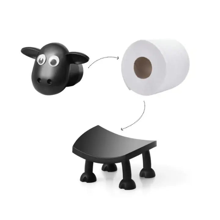 (1+1 Gratis) Charmantes Schaf-Toilettenpapierhalter