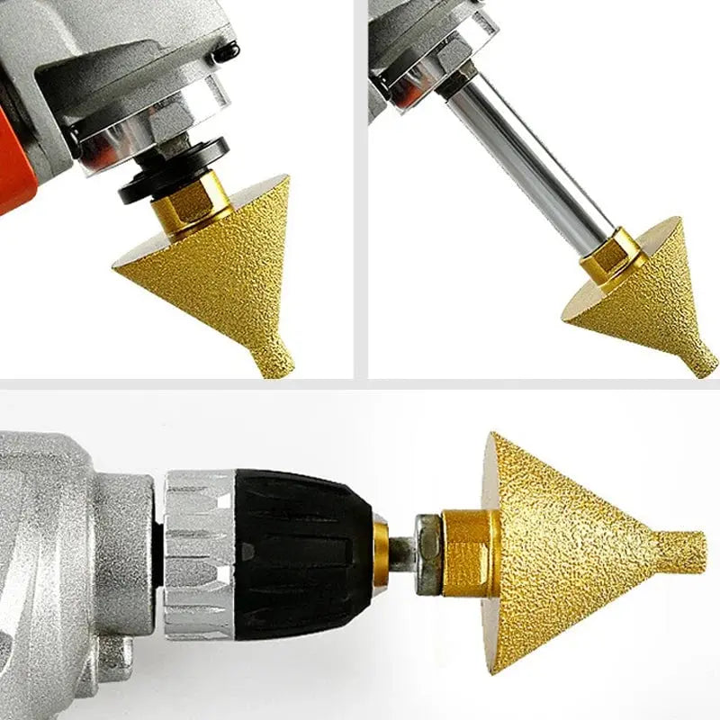 Diamant-Fasenfräser – präzises Kantenschneiden ohne Zusatz von Wasser (38mm und 50mm)