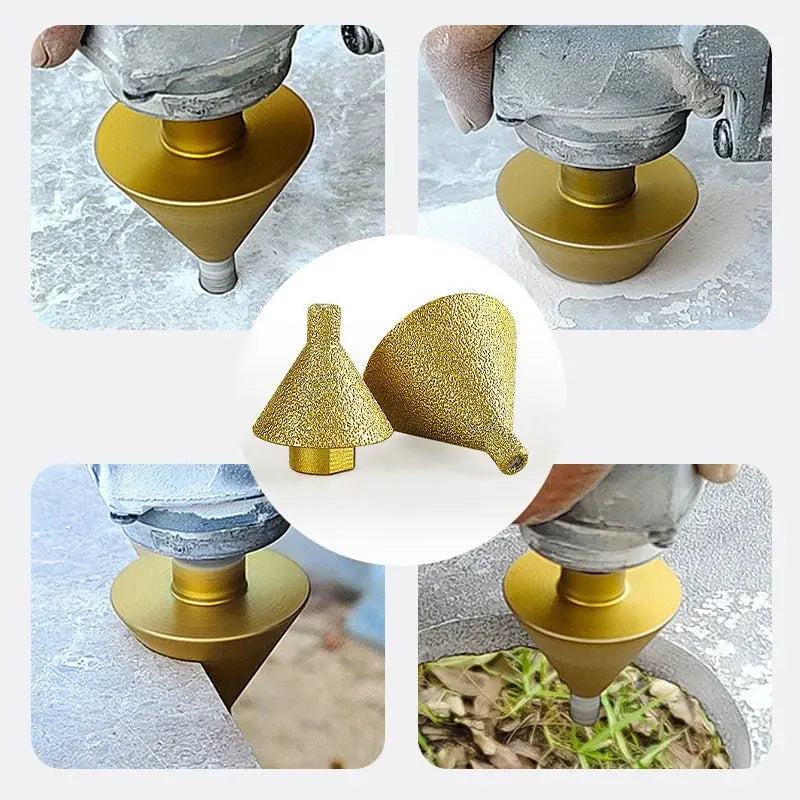 Diamant-Fasenfräser – präzises Kantenschneiden ohne Zusatz von Wasser (38mm und 50mm)