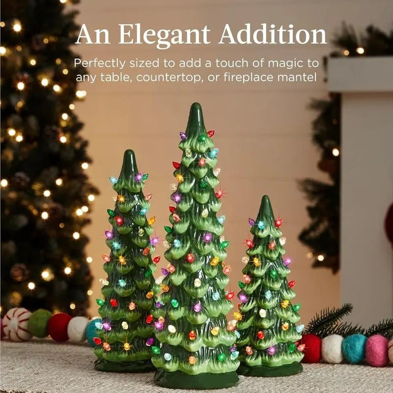 TreeLeds™ - Handbemalter Nostalgie-Mini-Baum