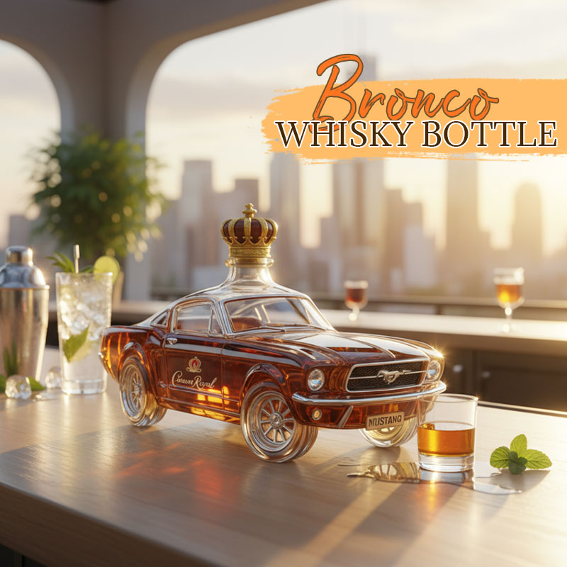 Bronco Whiskey Bottle™ - Eleganter Genuss