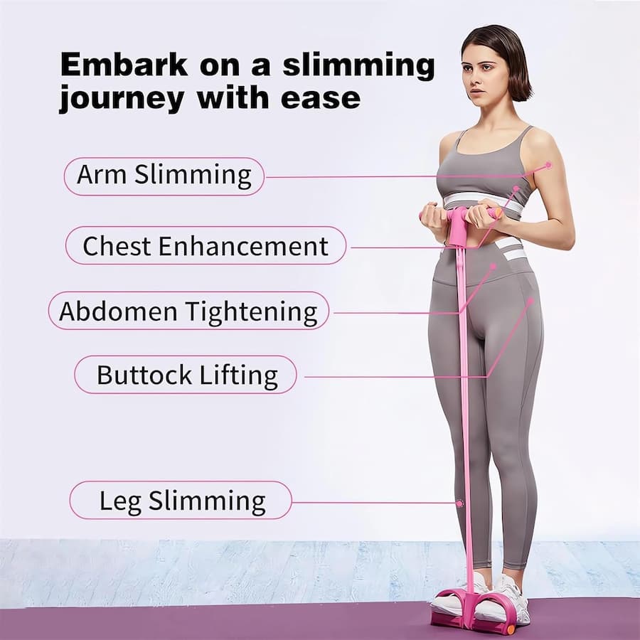 GummiFit™ - Kompakter Ganzkörpertrainer mit Widerstandsbändern