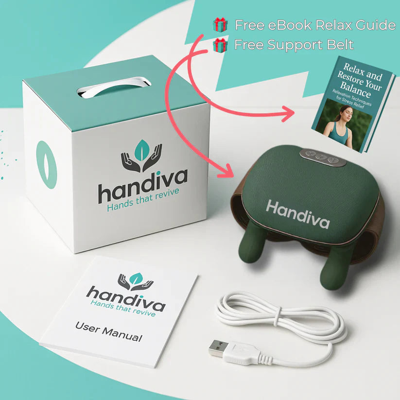 De Handiva™ – Echte Handen Nek- & Schoudermassager