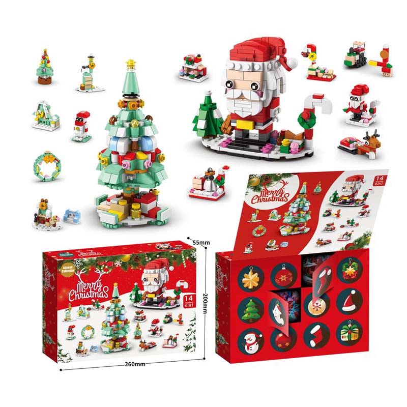 BuildaTree™ – Adventskalender mit Weihnachtsbaum-Bausteinen