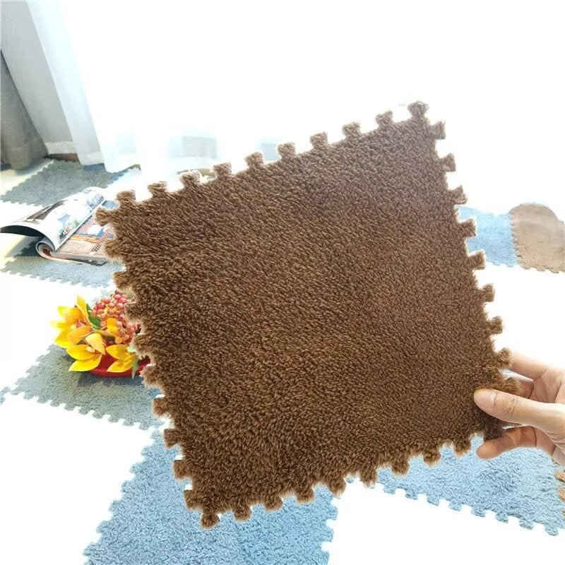 Ultra-weicher Plüsch-Teppich für Ihr Zuhause (30 × 30 cm)