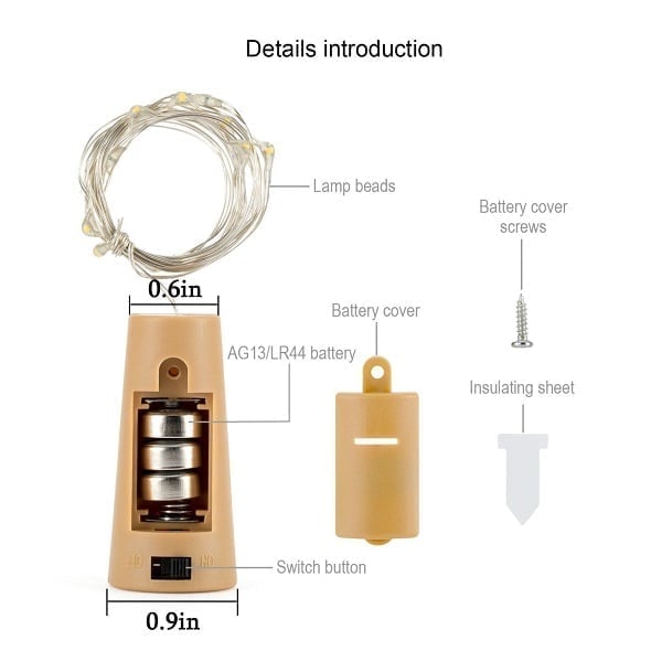 GlowCork™ – Dekorative Korkleuchten