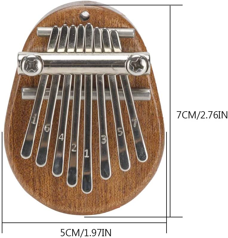 Mini Kalimba – Handliche Daumenklänge