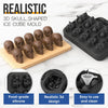 BrewBones™ – Realistischer 3D-Totenkopf-Eiswürfel