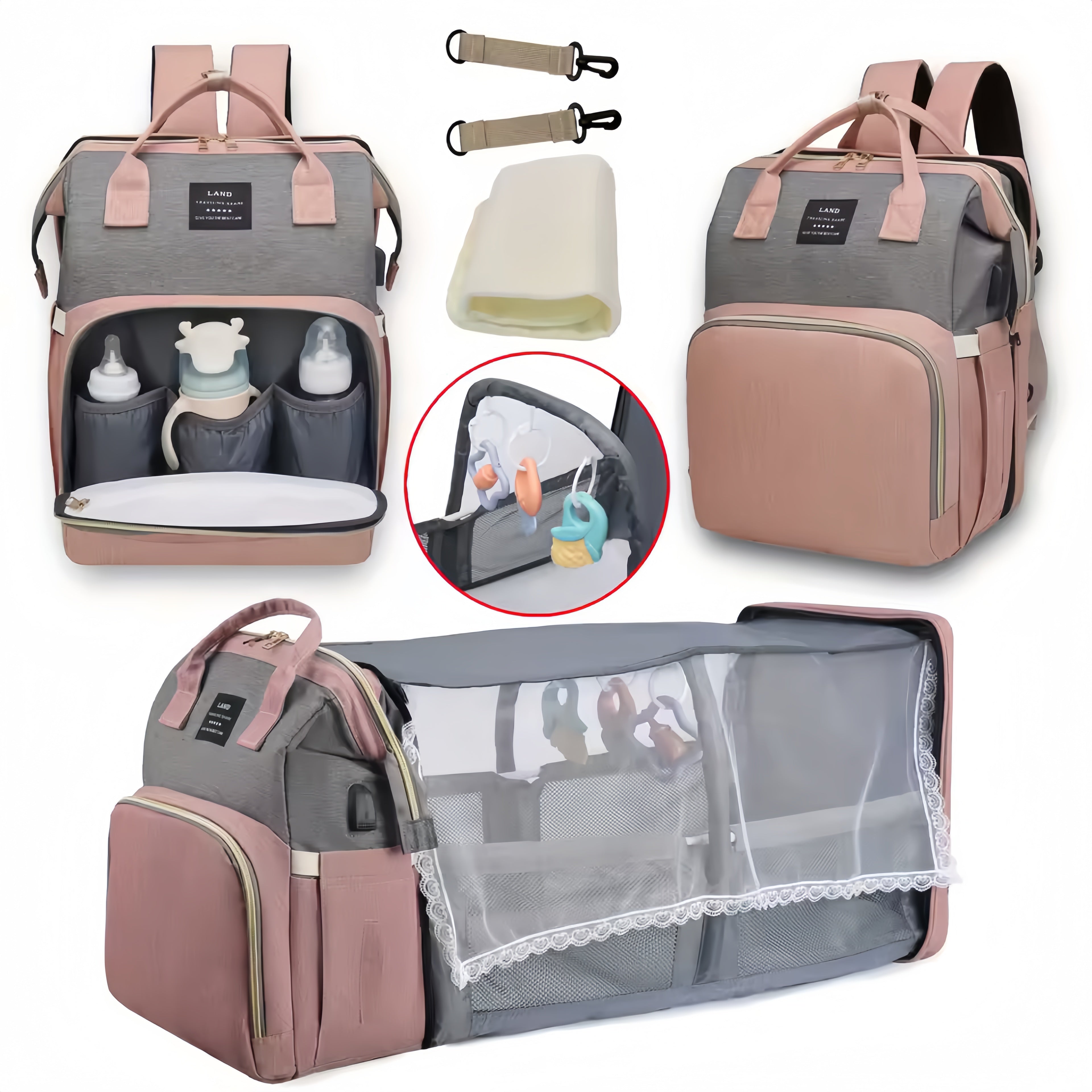 BabyHaven™- All-in-One Wickeltasche