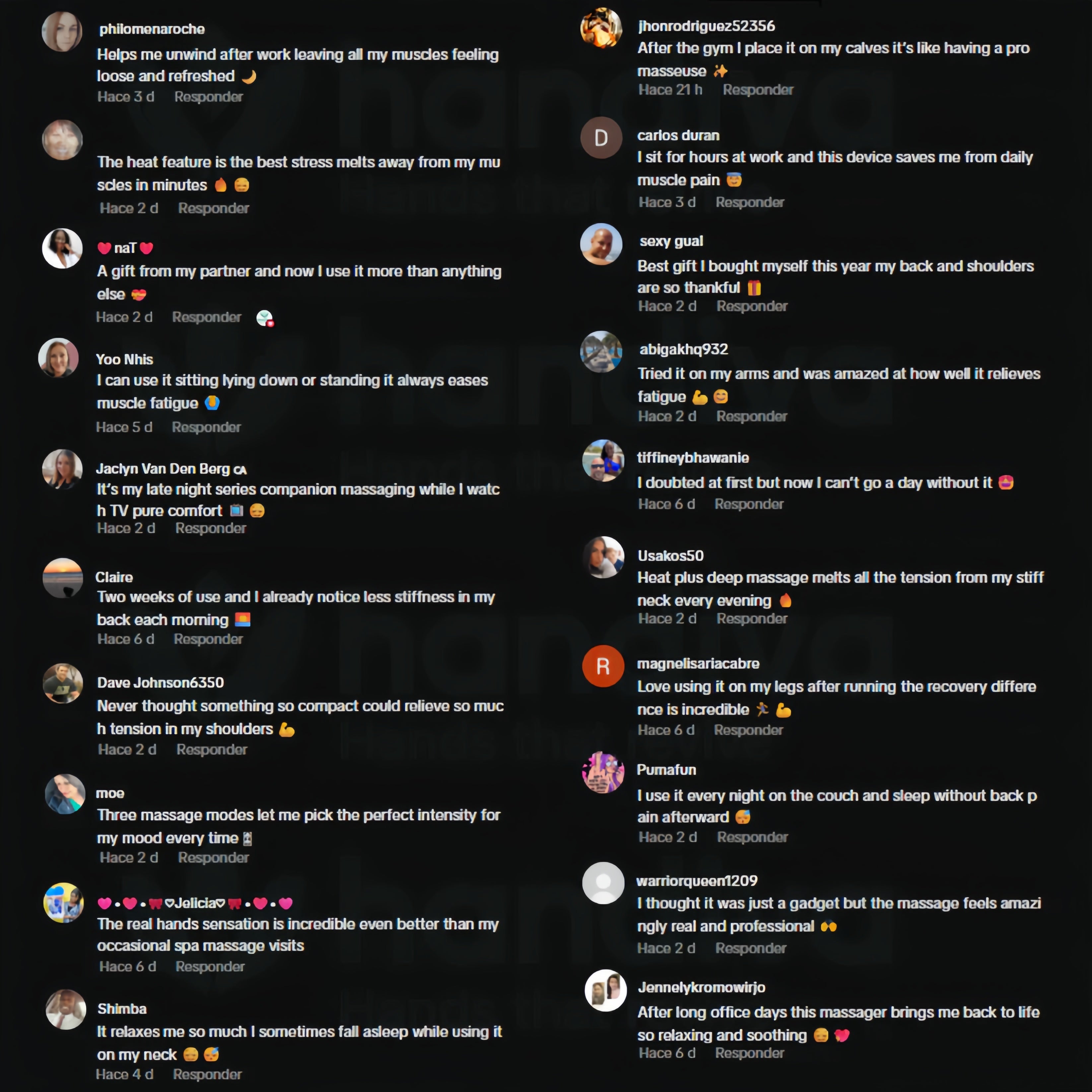 De Handiva™ – Echte Handen Nek- & Schoudermassager