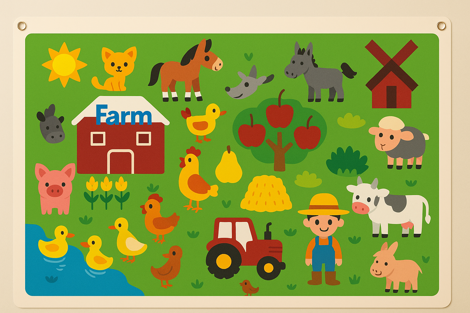 FeltBoard™ – Educatief Speelbord