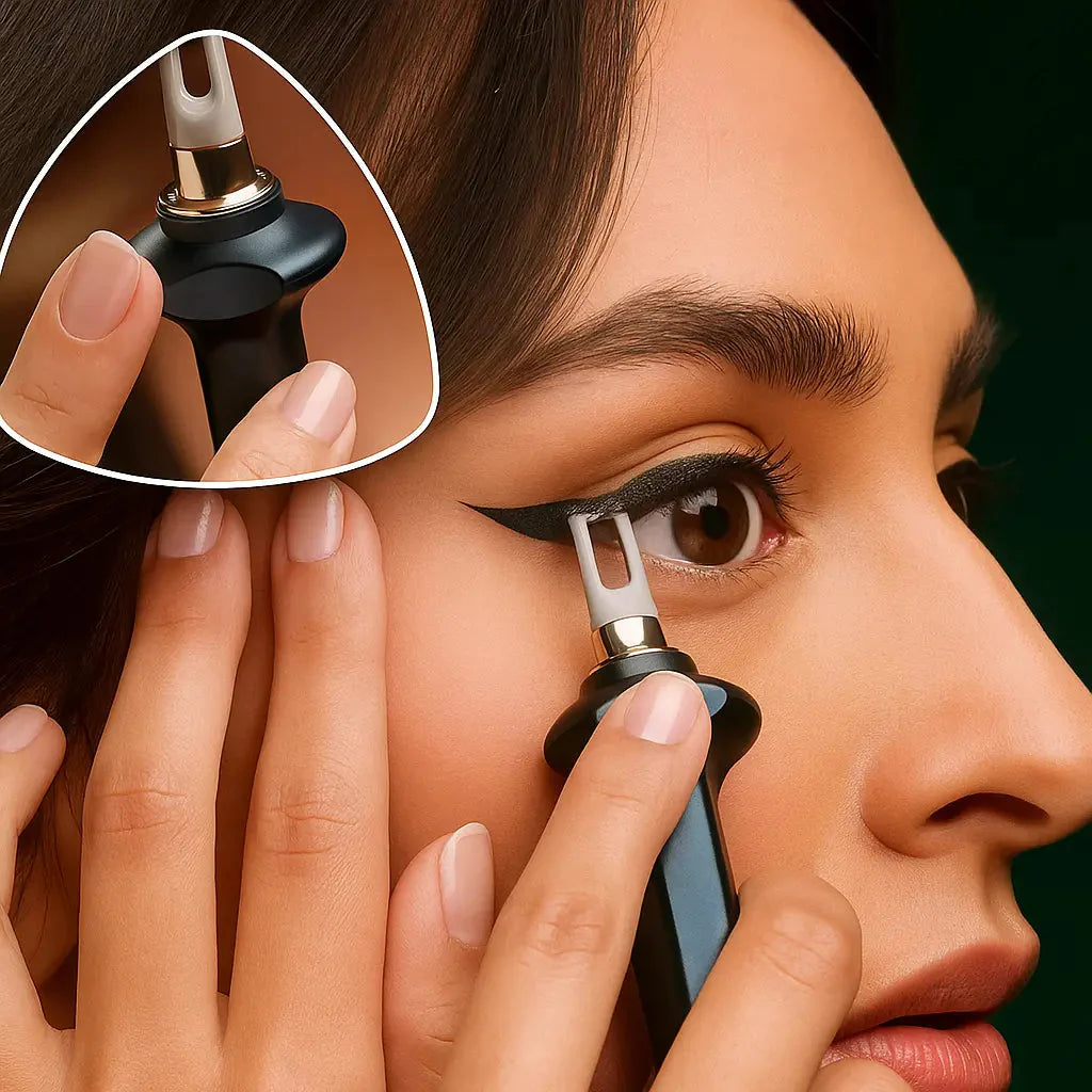 Zuverlässiges Eyeliner-Werkzeug – Für präzisen & wischfesten Lidstrich Eyeliner-Tool + Gel