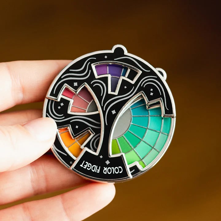 Color Fidget™ Ein Rad mit zwanzig Farben