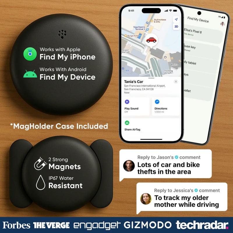 TrackMate™ - Präziser GPS/GLONASS-Tracker ohne Abo