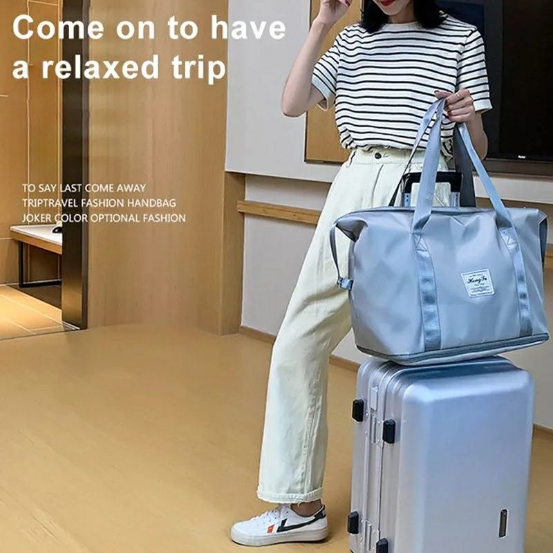 2025 Erweiterbare Reisetasche mit Universalrollen – Abnehmbares Design für flexibles Reisen