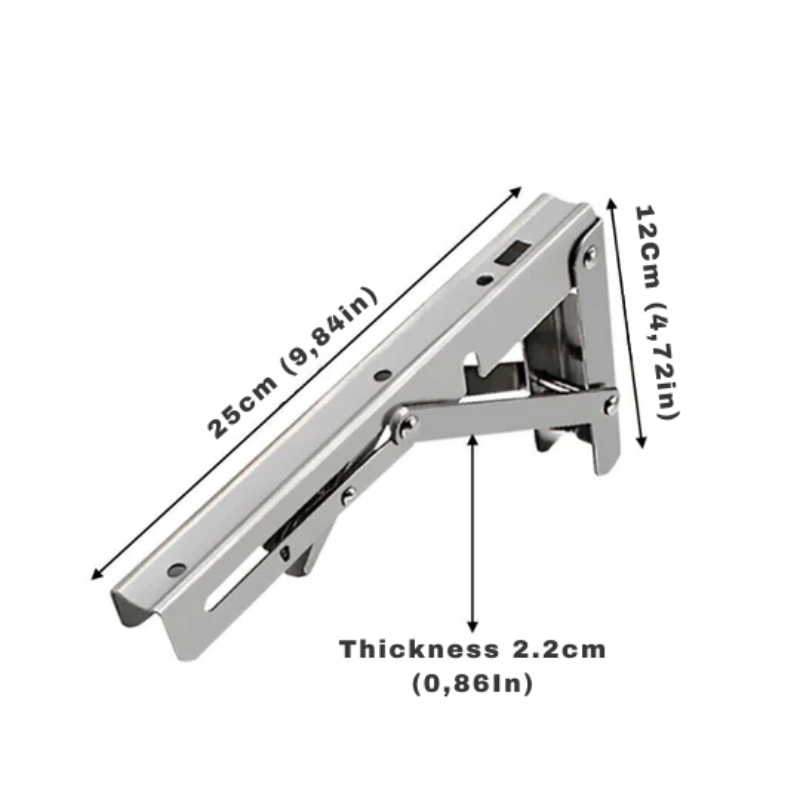 FoldMax™ - Edelstahl-Klappkonsole