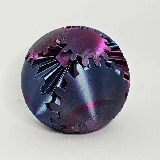 GearFusion™ – 3D-gedruckter Fidget Gear Ball