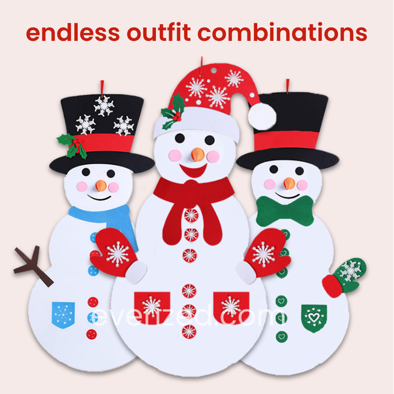 FrostyFelt Schneemann – Winterdekoration