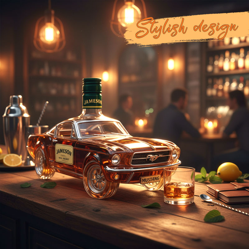 Bronco Whiskey Bottle™ - Eleganter Genuss