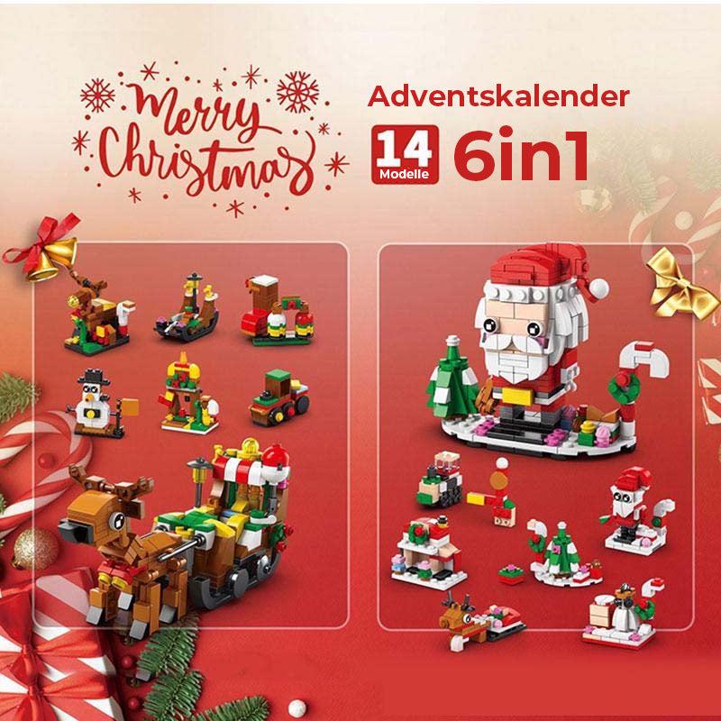 BuildaTree™ – Adventskalender mit Weihnachtsbaum-Bausteinen