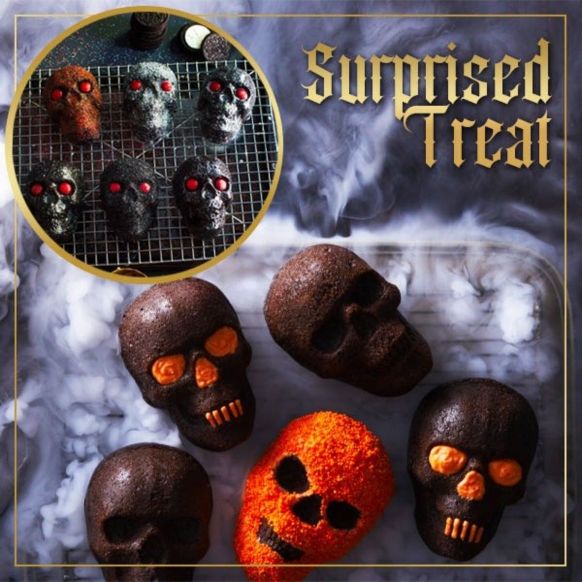 Skullicious™ – 3D-Totenkopf-Leckereien