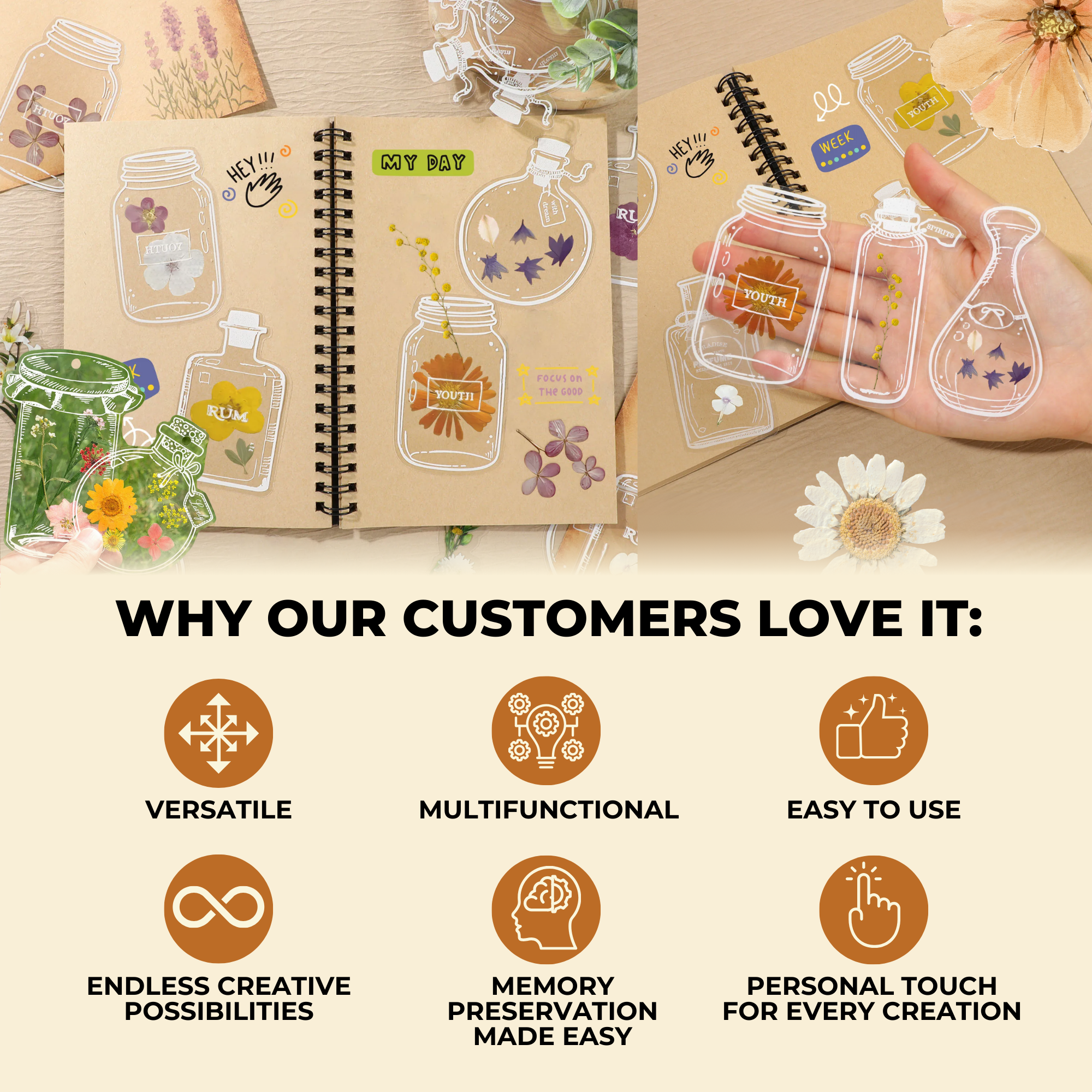 (20+20 GRATIS) | BlossomTabs™ – Bewahren Sie den Herbst auf jeder Seite