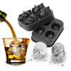 BrewBones™ – Realistischer 3D-Totenkopf-Eiswürfel