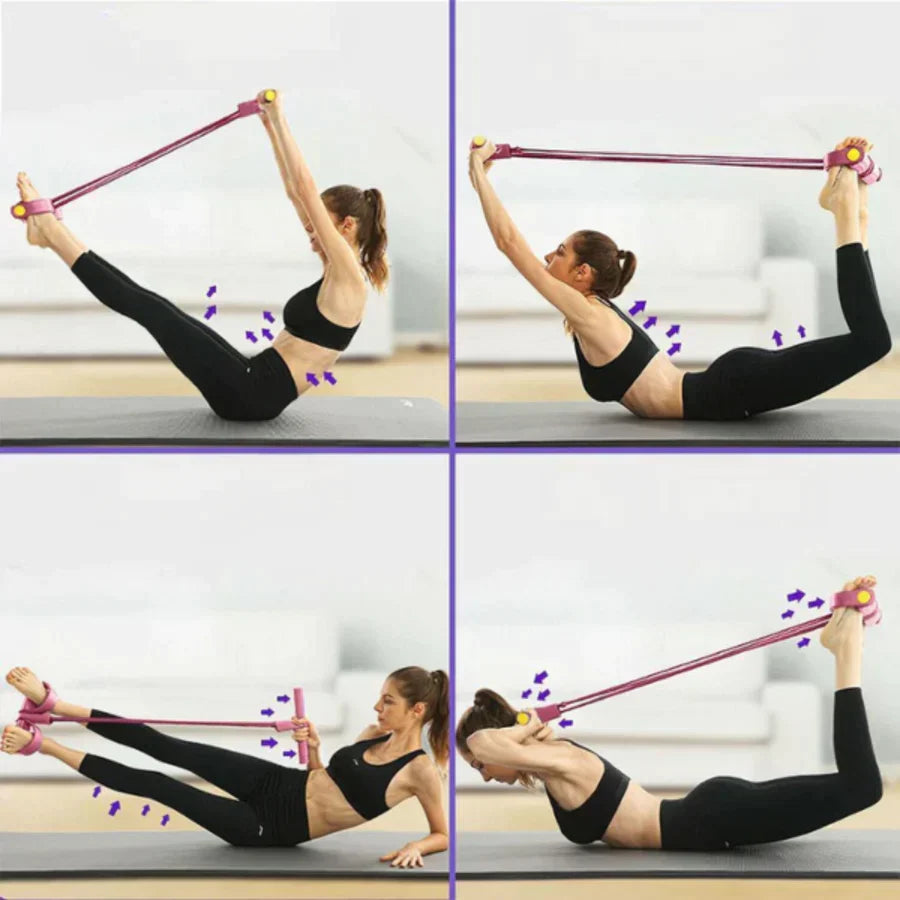 GummiFit™ - Kompakter Ganzkörpertrainer mit Widerstandsbändern