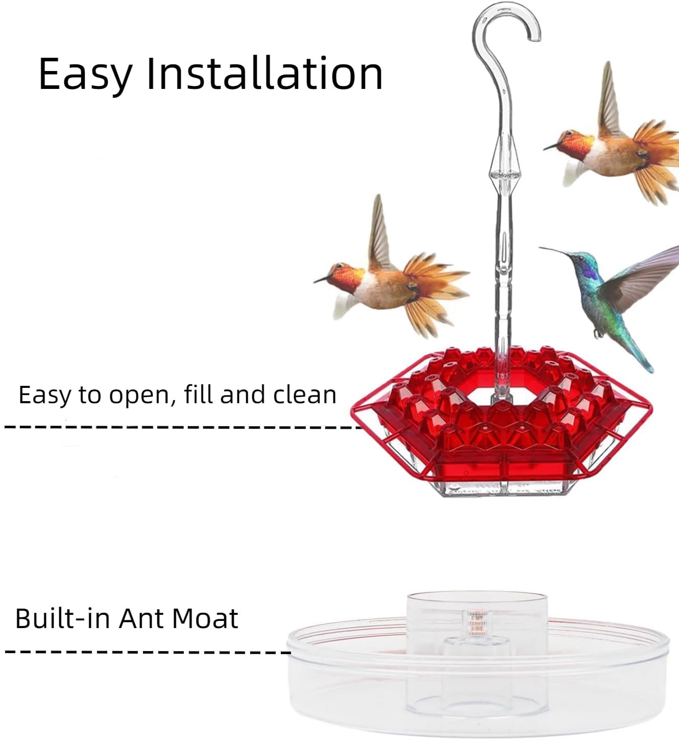 SkySip™ – Auslaufsicherer Kolibri-Futterspender