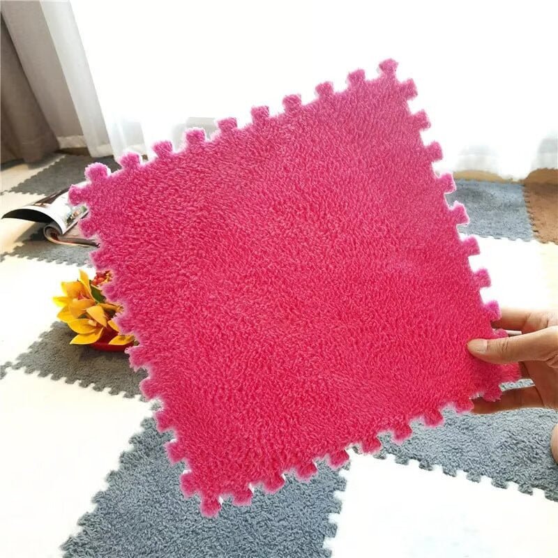 Ultra-weicher Plüsch-Teppich für Ihr Zuhause (30 × 30 cm)