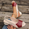 Madeleine – Offen-Zehen-Slingback-Sandalen mit Krokodilprägung für Damen