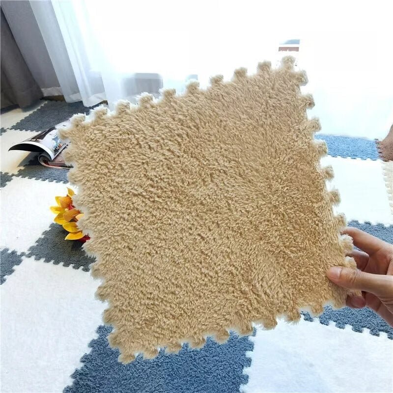 Ultra-weicher Plüsch-Teppich für Ihr Zuhause (30 × 30 cm)